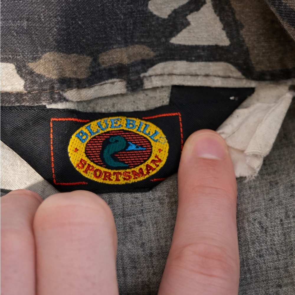 Vintage Redhead Blue Bell Trebark Camo Coveralls 90s Hunting - Picture 12 of 16